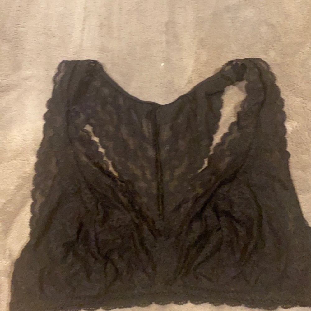 XL Victoria’s Secret black lacey bralette NWT